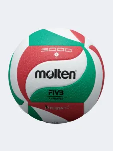 Molten Official Volley Ball White/Red/Green