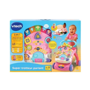 Vtech Super Talking Walker 2-in-1 (Pink)