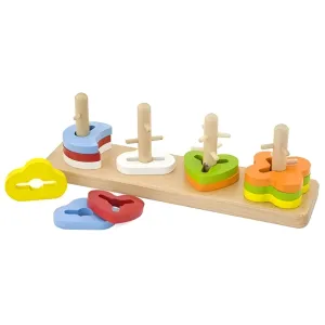 Puzzle with Shapes and Picots