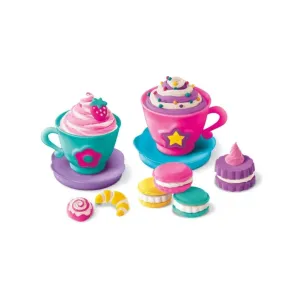 Crazart Shimmer & Sparkle Softee Dough Fancy Tea Party