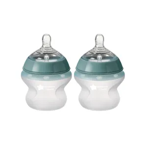 Tommee Tippee Closer to Nature Silicone Baby Bottle 2 Pack