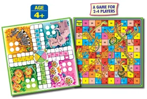 Frank Jungle Ludo And Snakes & Ladders