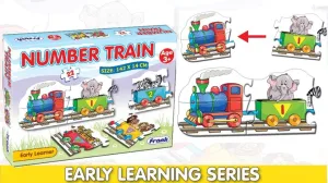 Frank Educational Puzzle - Number Train