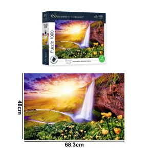 Trefl Puzzles Uft - Seljalandsfoss Waterfall Iceland