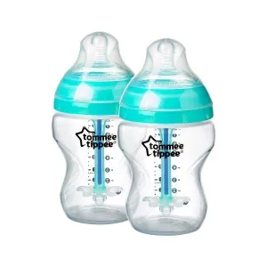 Tommee Tippee, 260Ml Anti-Colic Bottles 2Pcs