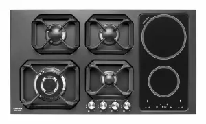 Hob Lofra Nettuno 90 HLNM9G2I Black Steel