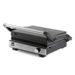 Domo Multifunctional Contact Grill 2-In-1: Waffle And Grill - Black