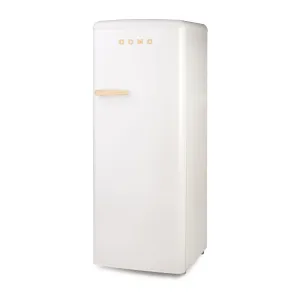 Domo Retro Refrigerator - D - 225 L - White