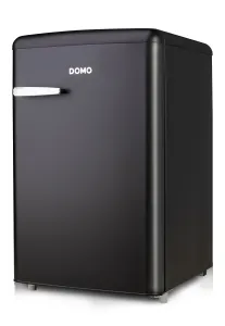 Domo Retro Freezer C - 80 L Matt Black