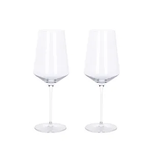 Set of 2 Wine Glasses Aida Ultima White 13252