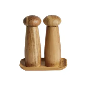 Salt & Pepper Grinder Aida Raw Teak Wood 14754