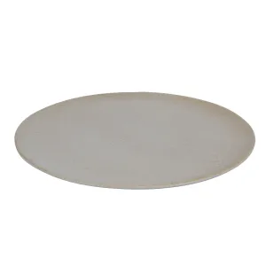 Round Dish Aida Raw Sandy Beige 14415 34cm