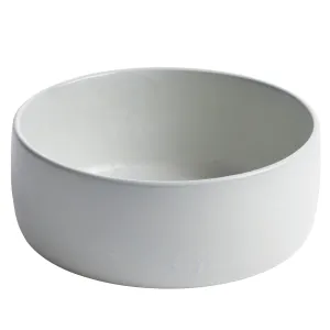 Bowl High Aida Raw Arctic White 19.5*8