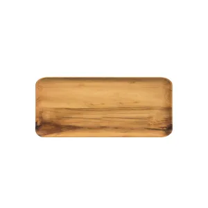 Rectangular Board Aida Raw Teak Wood 14760