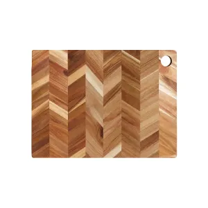 Pizza Serving Board Aida Herringbone Pattern 89534