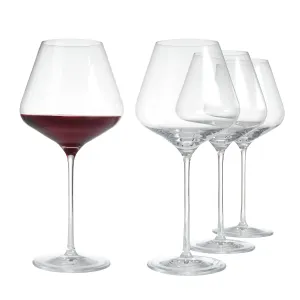 Set 4 Wine Glass Aida Extravagant Brighter Redwine