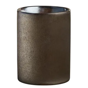Canister Aida Raw Metallic Brown 15*10