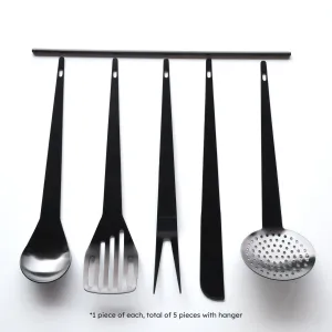 Kitchen Set Herdmar Inga 6pcs Mat Black