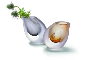 Occhio Vase Philippi Smoke Glass 139007