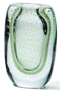 Vase Philippi Amara tall mouth blown glass 107014