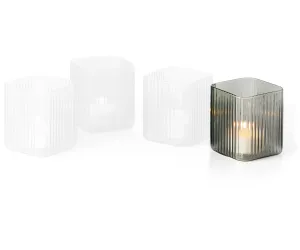Candle Holder Philippi 113013 Grey
