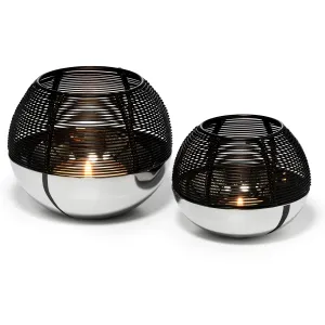 Luna Tealightholder M Philippi 190005 Nickel