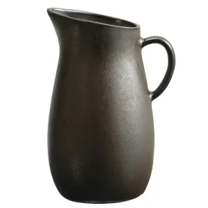 "Jug Aida with Handle Raw Metallic Brown 0,6L"