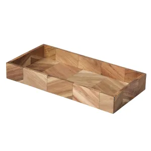 "Tray for Oil, Balsamic Vinegar Aida Herringbone"