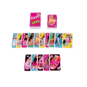 Mattel UNO Barbie The Movie Card Game