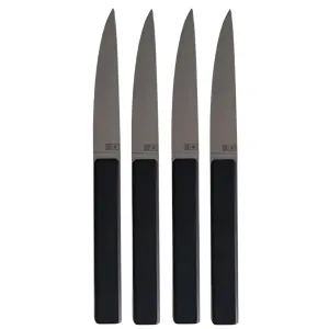 Set of 4 Knives TB Hector 10650017 Black