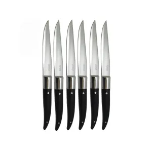 Set of 6 Steak Knives TB Bloc Magnetique 443940