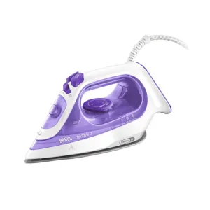 BRAUN TexStyle 3 Purple Steam Iron SI3042