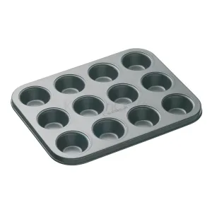 Kitchencraft - Masterclass Non-Stick 12 Hole Mini Tart Pan