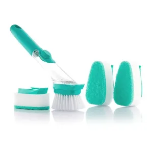 Innovagoods Scourer Brush With Handle And Soap Dispenser#V0103083.