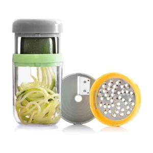 Innovagoods Vegetable Spiral Cutter And Grater With Recipes Vigizer #V0103682.