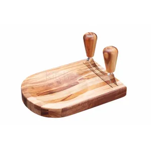 Kitchencraft Natural Elements Acacia Wood Hachoir Set Hachoir Set