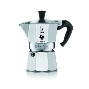 Bialetti 0001162 Moka Express 3 Cups Silver