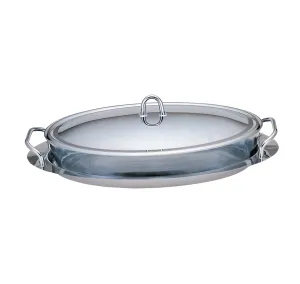 Berlinger Haus 2 in 1 food container and serving tray, oval 3 L