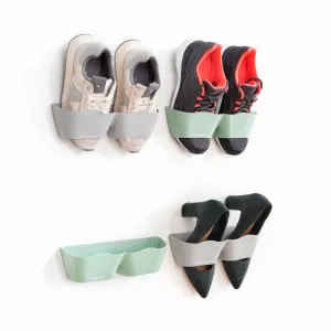 Innovagoods Adhesive Shoe Holders Shohold  Pack of 4 #V0103374.
