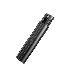 Promate Compact All-In-1 Charging Cable & Travel Kit Black#Perk