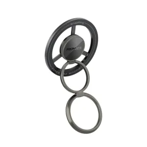 Promate Magnetic Smartphone Ring Holder 360 Rotating #Snapring Black