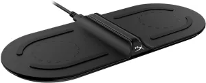 HyperX (HX-CPBS-G) ChargePlay Base - QI Wireless CHarger - Rapidly Charges up to 2 Devices - Black