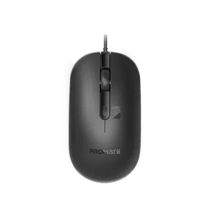 Promate Optical Mouse Maxcomfort Adjustable Dpi Wired  #Cm-2400 Black