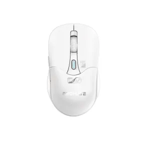 Promate Wireless Rechargeable Mouse Dual Mode  #Samo  White
