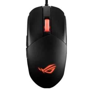 Asus (90MP0300-BMAA00) Rog Strix Impact III Gaming Mouse - 12000 DPI - Ambidextrous Design - Black