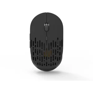 Heatz (ZM06) Rechargeable Wireless and Bluetooth Mouse - 2.4GHz - Black