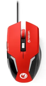 Nacon (PCGM-105RED) GM-105 Optical Gaming Mouse - Red on Black