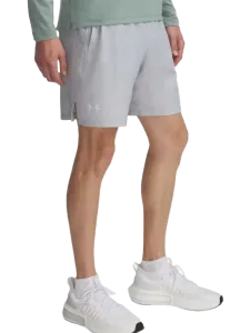 Under Armour Launch 7 Inch Men Running Short Mod Gray/White