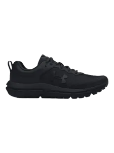 Under Armour Assert 10 Gs-Boys Running Shoes Black/White