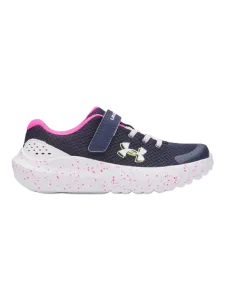 Under Armour Surge 4 Ac Ps-Boys Running Shoes Midnight Navy/Pink